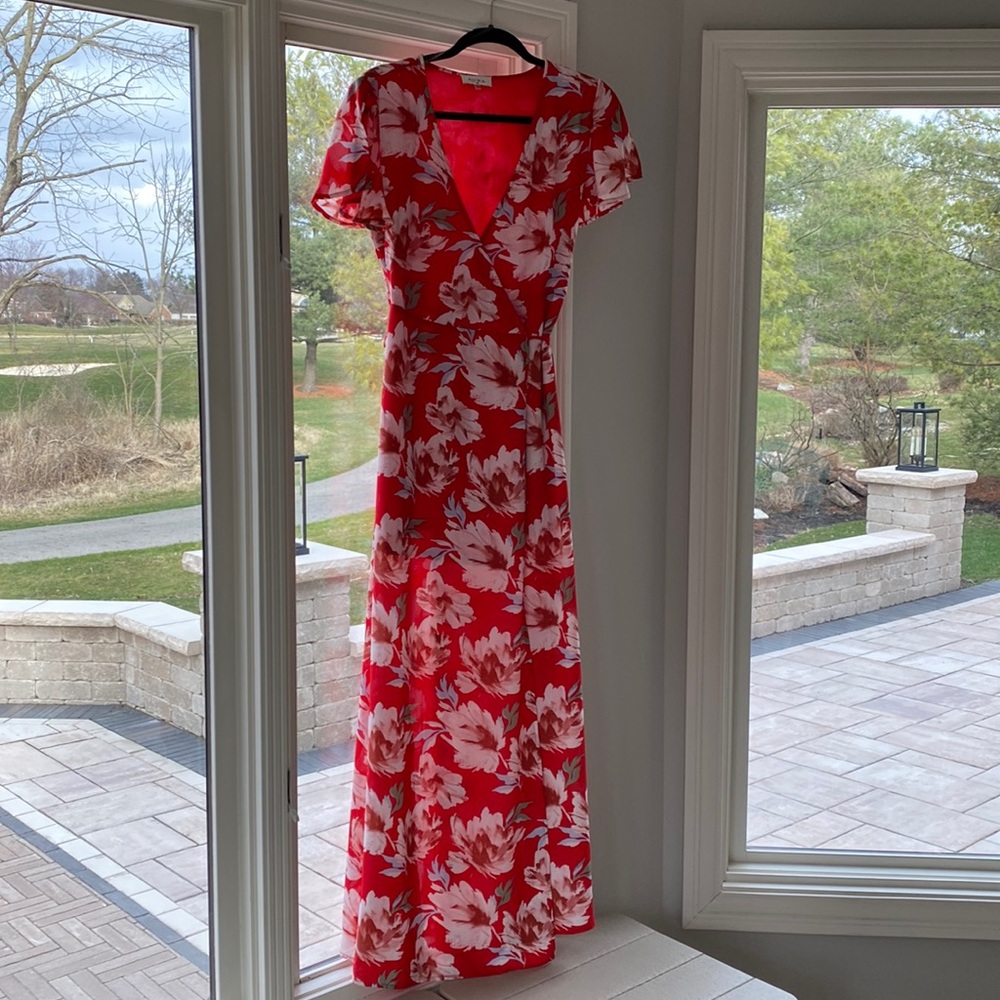 Red Dress Boutique Maxi Floral Dress